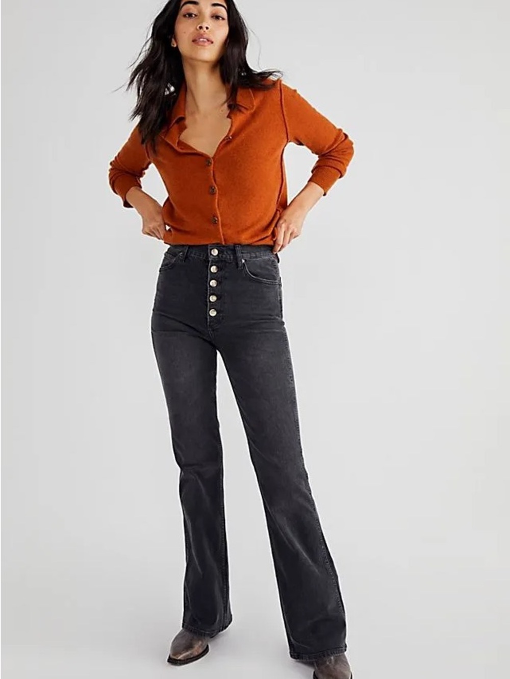 Boyish The Ricky High-Rise Flare Jeans